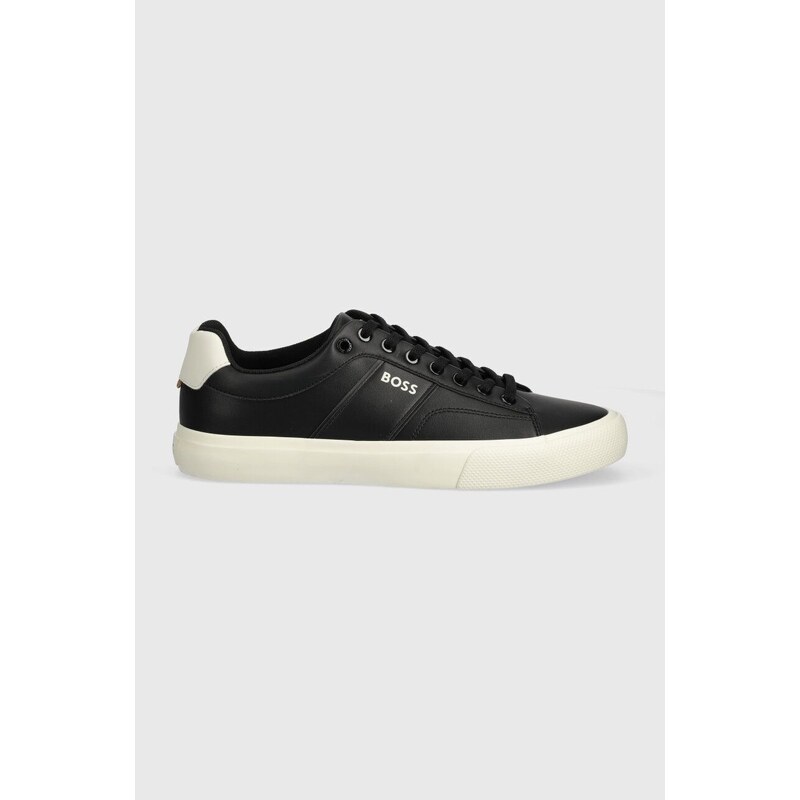 Sneakers boty BOSS Aiden černá barva, 50517289
