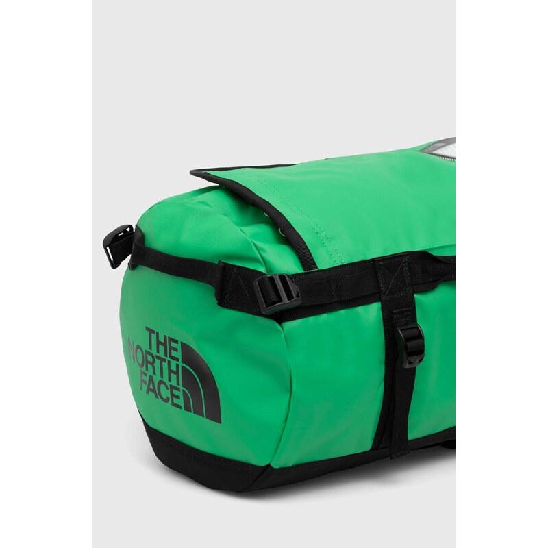 Sportovní taška The North Face Base Camp Duffel XS zelená barva, NF0A52SSROJ1