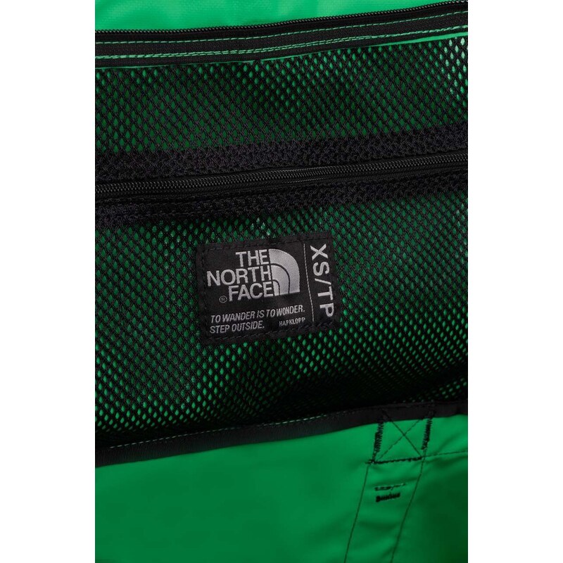 Sportovní taška The North Face Base Camp Duffel XS zelená barva, NF0A52SSROJ1