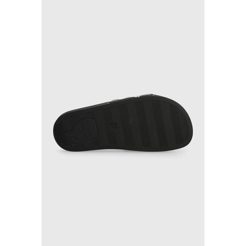 Pantofle Karl Lagerfeld KONDO dámské, černá barva, KL80905N