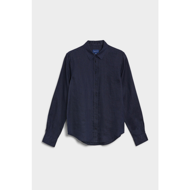 KOŠILE GANT REG LINEN CHAMBRAY SHIRT modrá 32