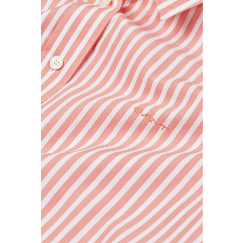 KOŠILE GANT REG POPLIN STRIPED SHIRT růžová 34