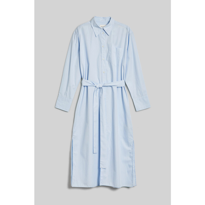 ŠATY GANT REL POPLIN SHIRT DRESS modrá 32