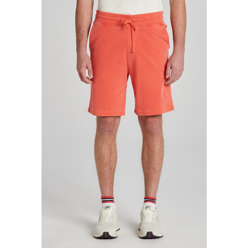 TEPLÁKOVÉ ŠORTKY GANT SUNFADED SHORTS oranžová S