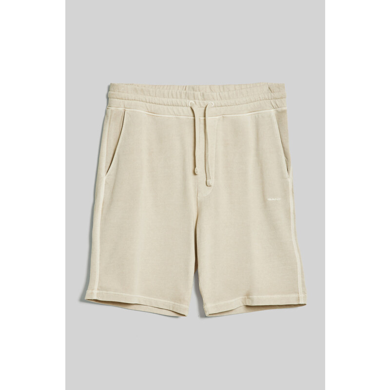 TEPLÁKOVÉ ŠORTKY GANT SUNFADED SHORTS hnědá S