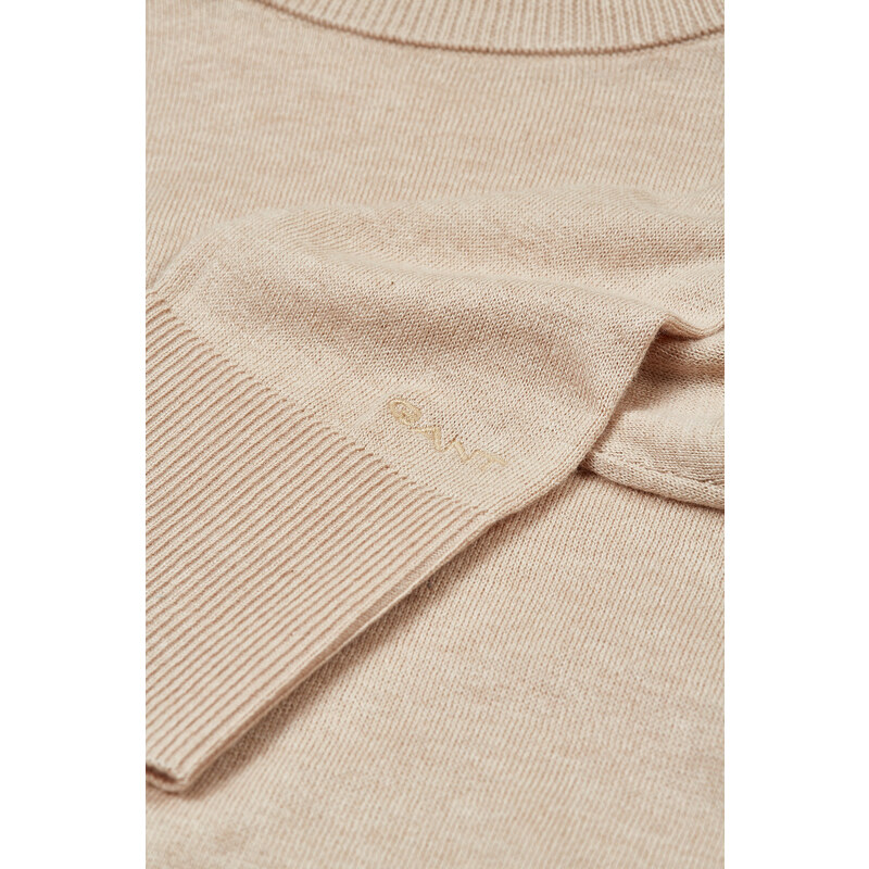 SVETR GANT FINE KNIT C-NECK žlutá XS