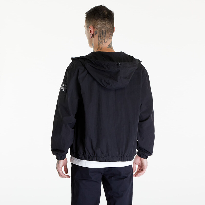 Pánská větrovka Calvin Klein Jeans Windbreaker Black