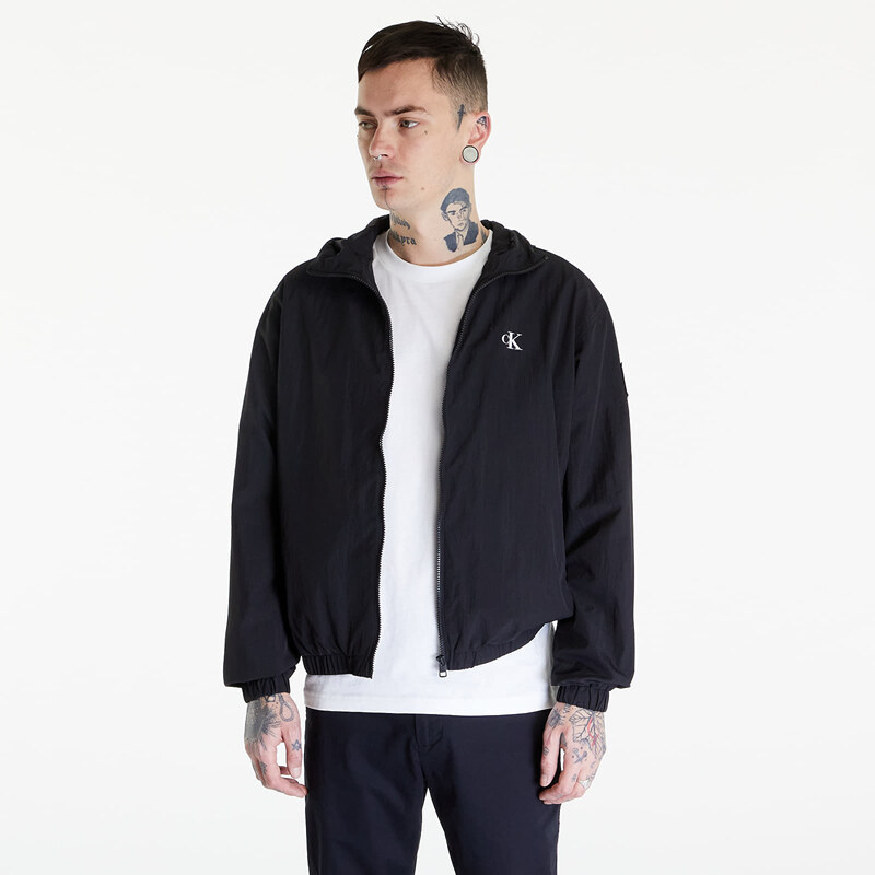 Pánská větrovka Calvin Klein Jeans Windbreaker Black