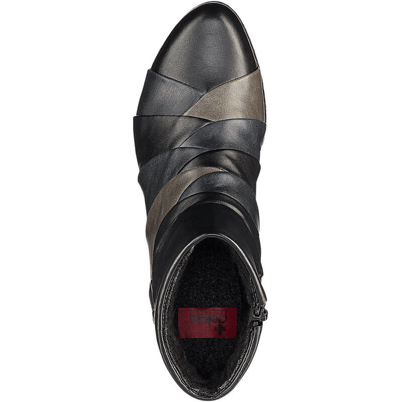 Dámská kotníková obuv Y0791-01 RIEKER černá