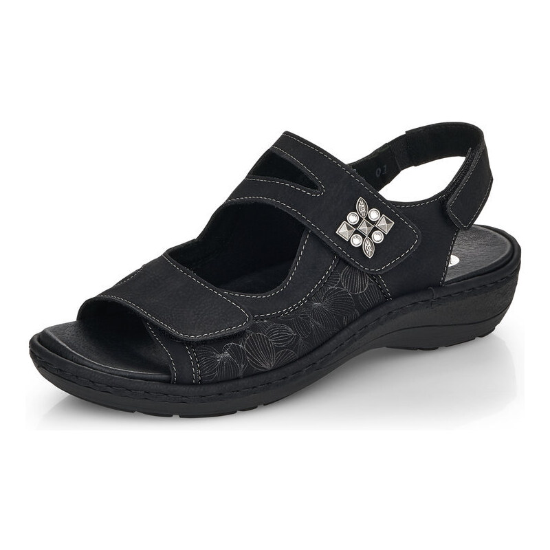Dámské sandálky D7647-01 Remonte černá