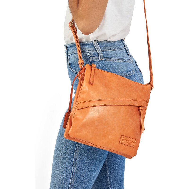 Dámská crossbody kabelka Q0702-38 Remonte oranžová