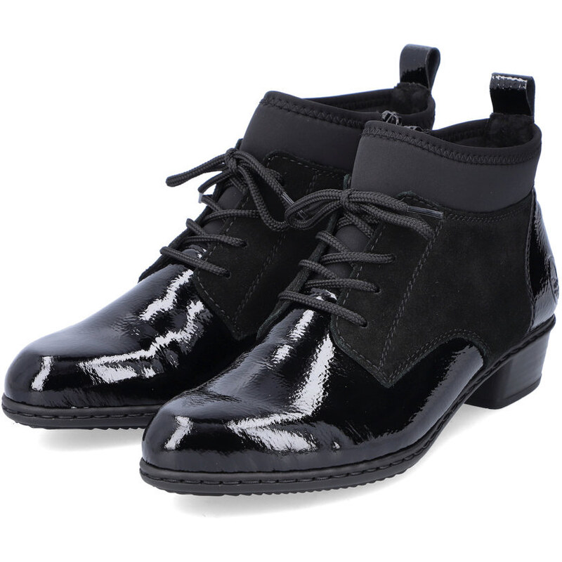 Dámská kotníková obuv Y0740-00 Rieker černá