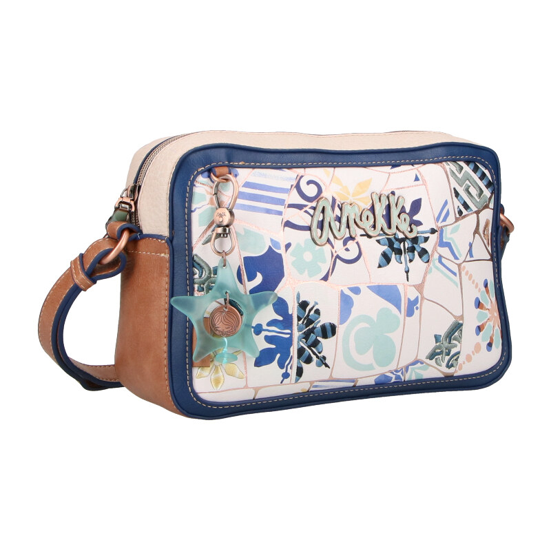 Dámská kabelka crossbody 34743-217 Anekke hnědá, multicolor