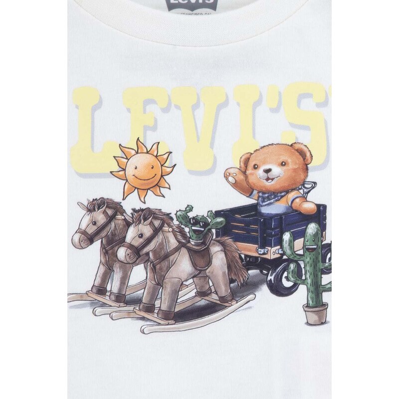 Kojenecká sada Levi's LVB LEVI BEAR RAGLAN & SHORT S