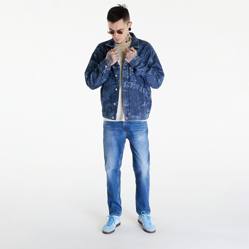 Tommy Hilfiger Pánská džínová bunda Tommy Jeans Aiden Oversized Trucker Jacket Denim