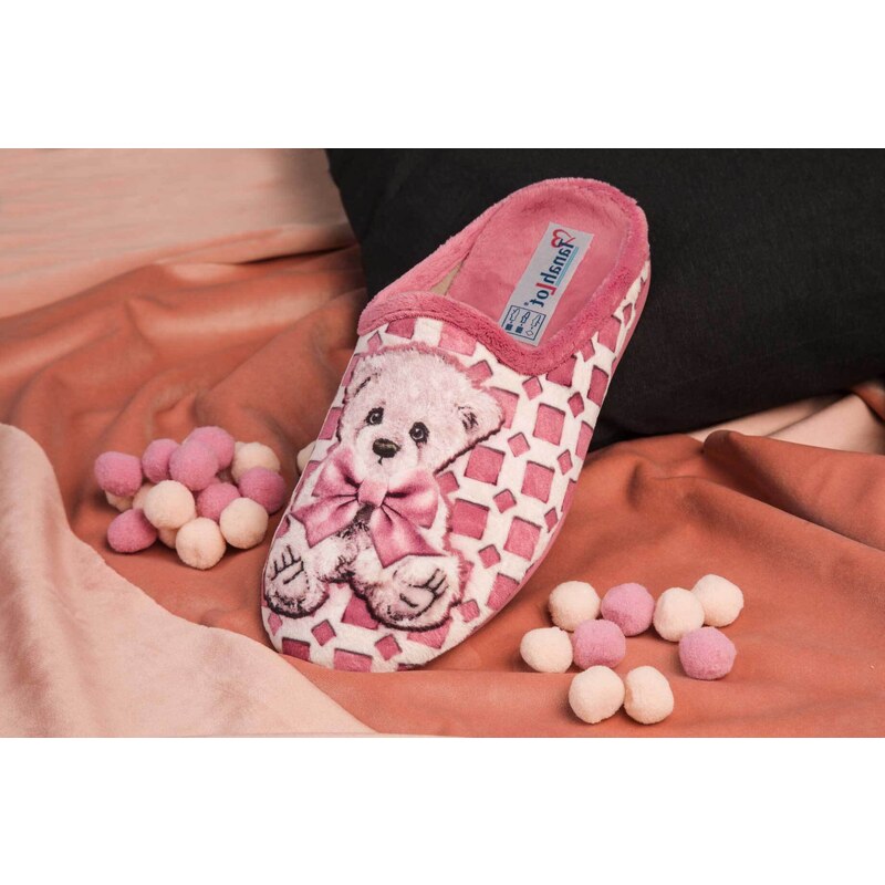 Dámská domácí obuv 5352414 SHOESY růžová 90116411