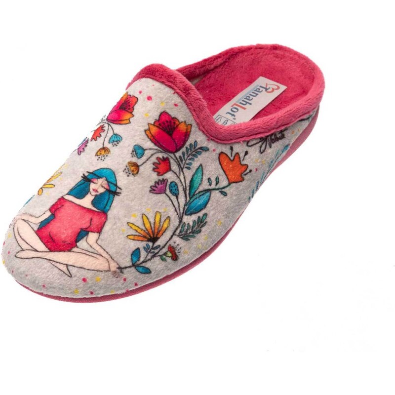 Dámská domácí obuv 5359000 SHOESY šedá 90116414