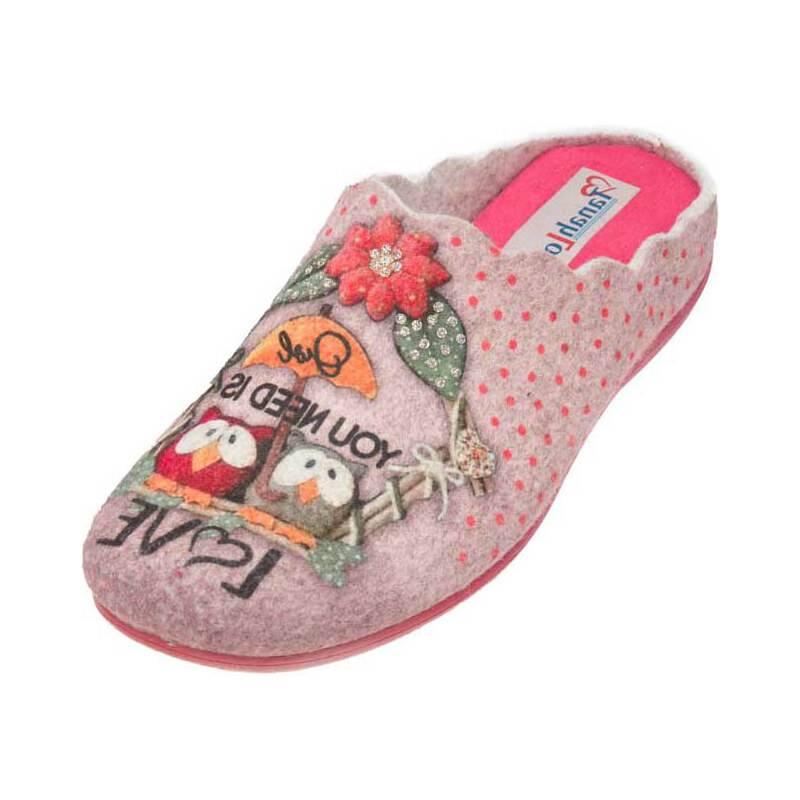 Dámská domácí obuv 9352449 SHOESY růžová 90116416