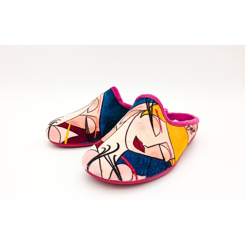 Dámská domácí obuv 5359004 SHOESY růžová 90116423