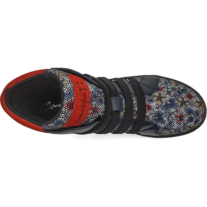 Kotníkové boty s elastickým nazouváním 05272-17/00-7 MACIEJKA multicolor