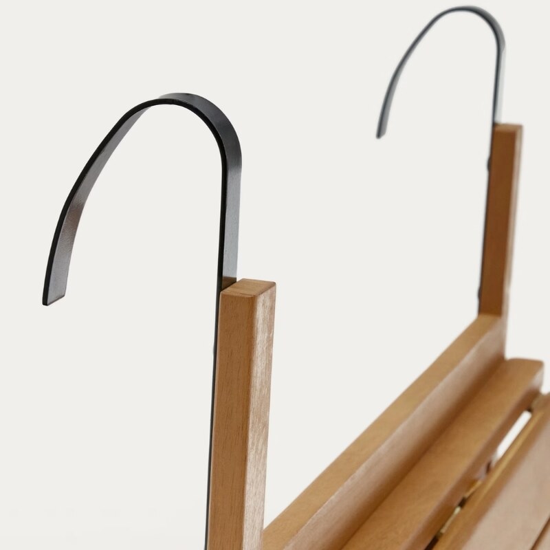 Dřevěný balkonový stolek Kave Home Amarilis 70 x 50 cm