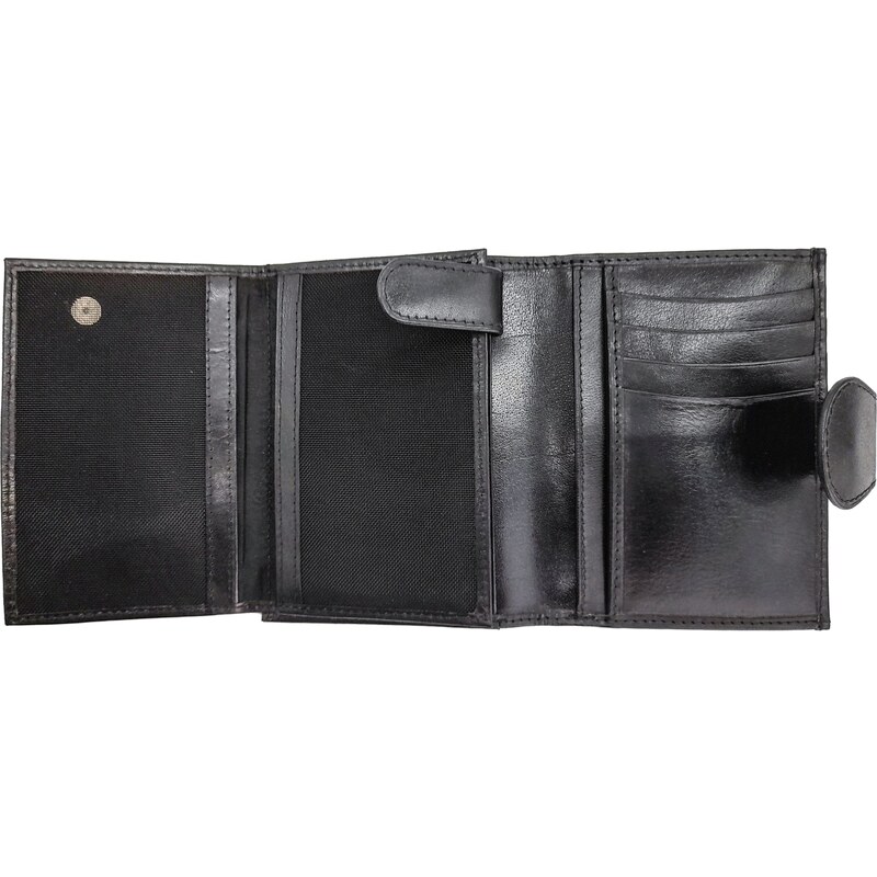 Dámská kožená peněženka S0603-01 Anekta černá