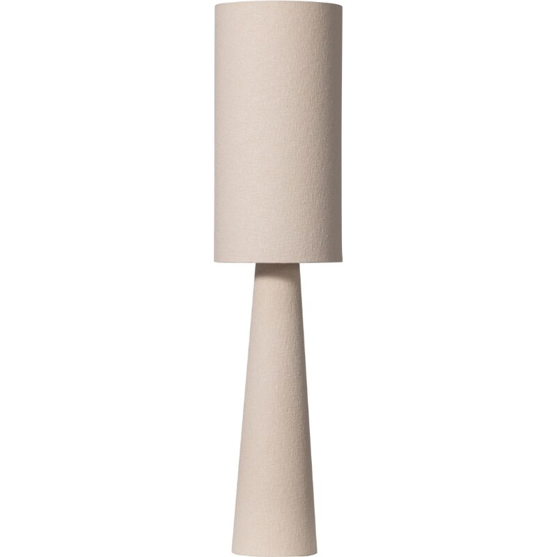 Hoorns Béžová kovová stojací lampa Lofa 130 cm