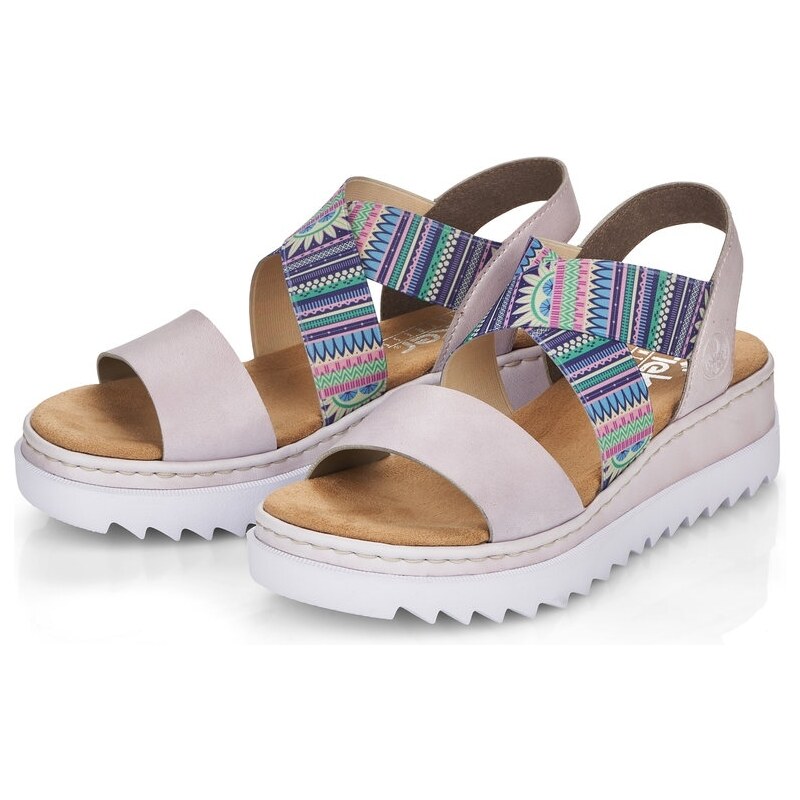 Dámské sandále V44G8-30 Rieker multicolor