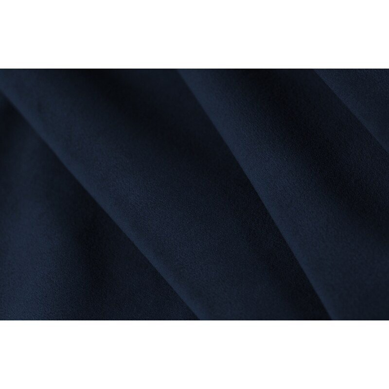 Královsky modrá sametová podnožka Windsor & Co Lola 75 x 75 cm