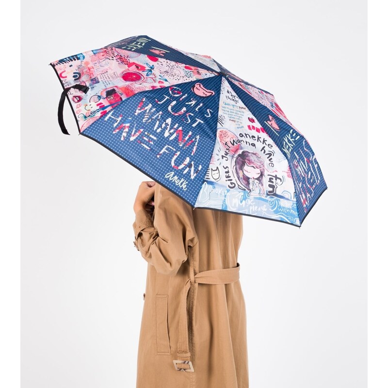 Dámský manuální deštník 34800-302 Anekke multicolor