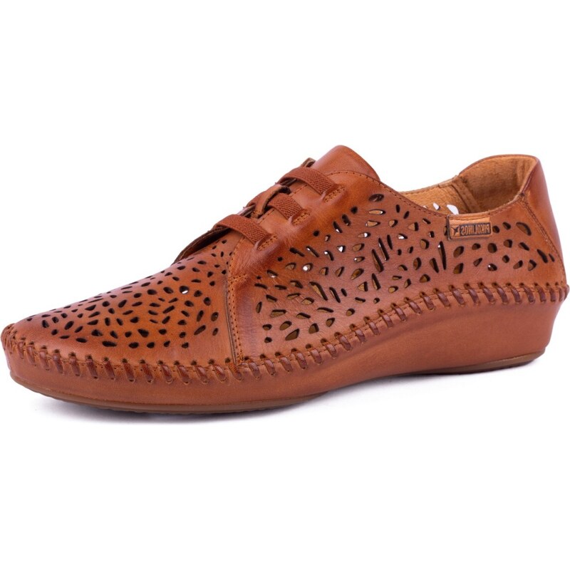 Dámské kožené polobotky 655-4783-250 Pikolinos hnědé 90116875