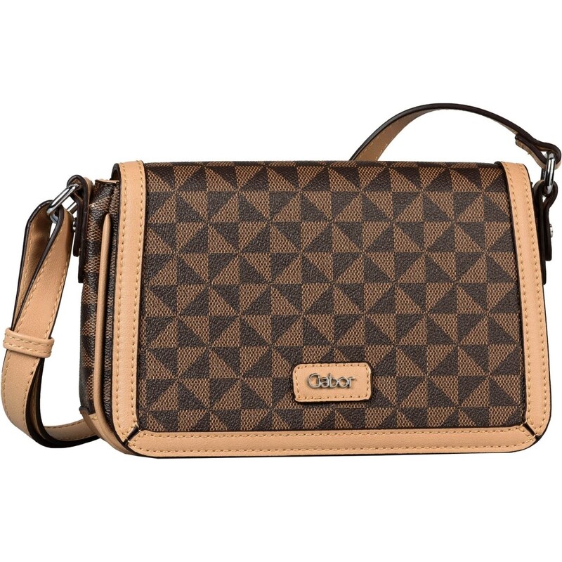 Dámská syntetická kabelka crossbody 8923 166 BARINA printed brown 90116910