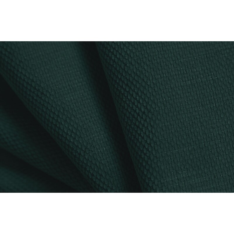 Lahvově zelená čalouněná podnožka Windsor & Co Lola 100 x 100 cm