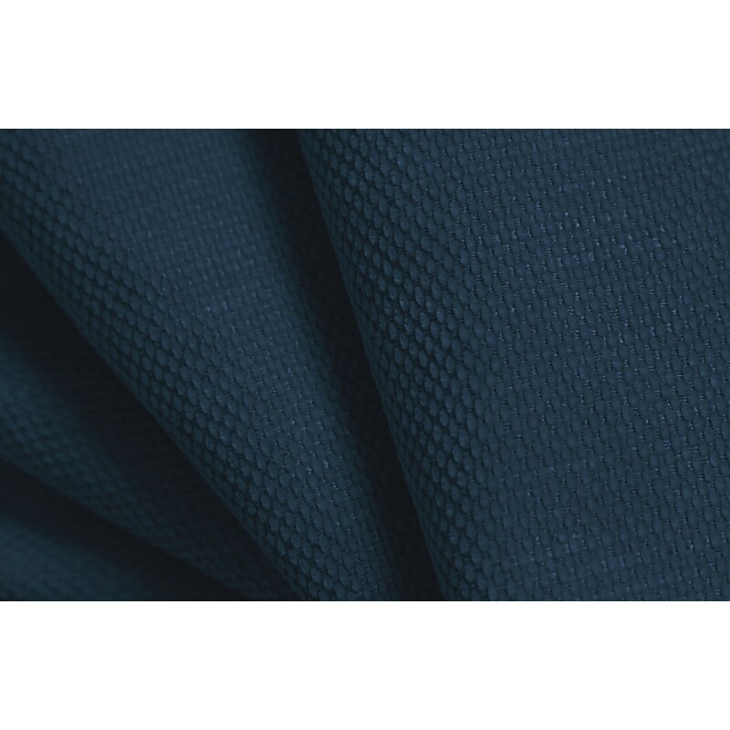 Královsky modrá čalouněná podnožka Windsor & Co Lola 75 x 75 cm