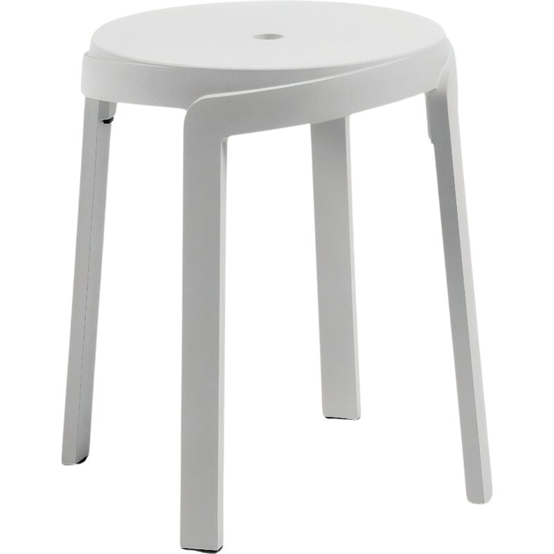 Nardi Bílá plastová zahradní stolička Stack Mini 36,5 cm