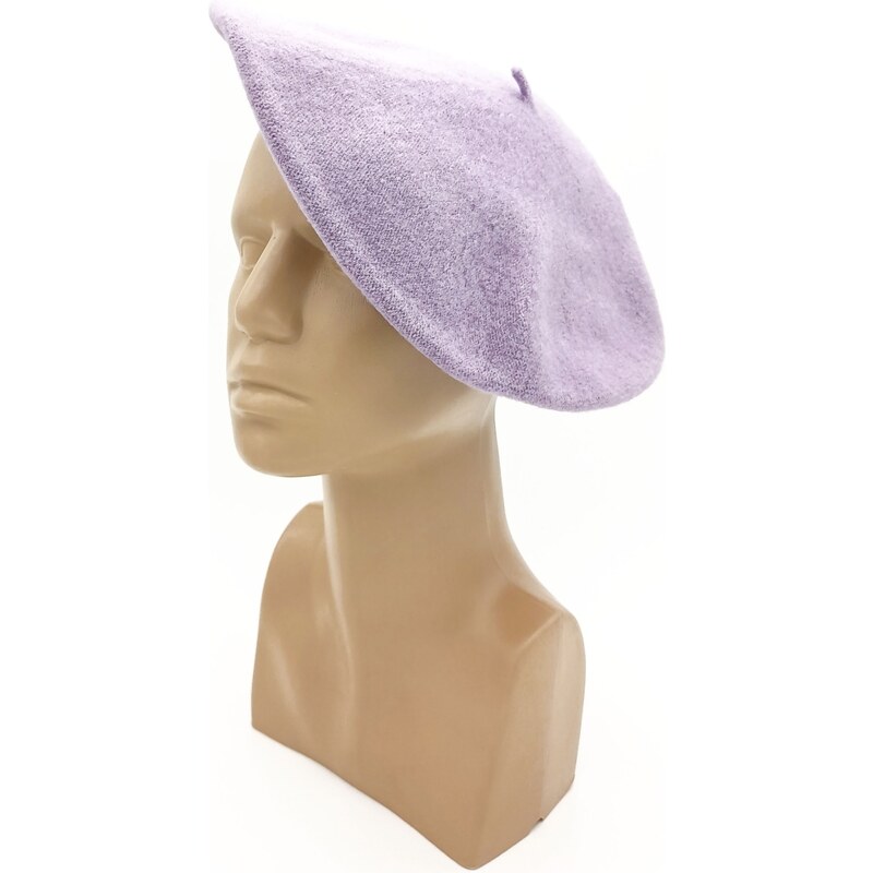Dámský baret lila Karpet 90117393