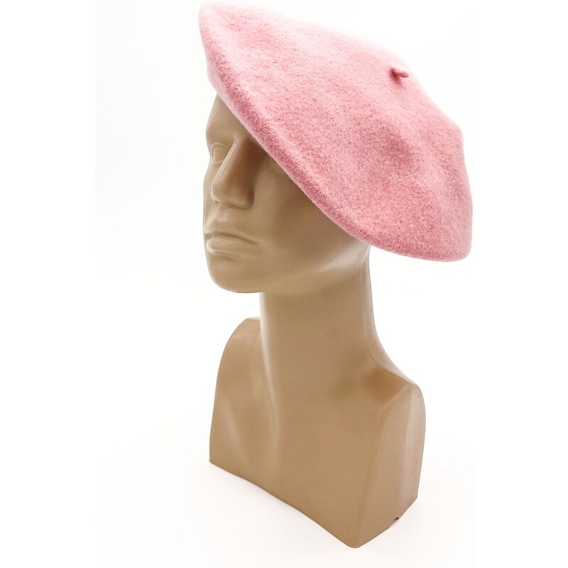 Dámský baret 366633 růžový Karpet 90117413