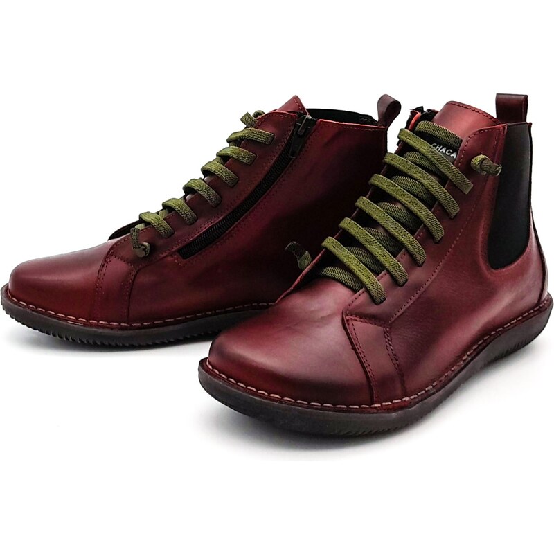 Dámská kotníková obuv 6012-00008 CHACAL bordo