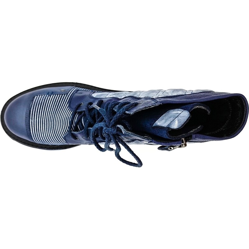 Dámská kotníková obuv 05634-17 MACIEJKA modrá