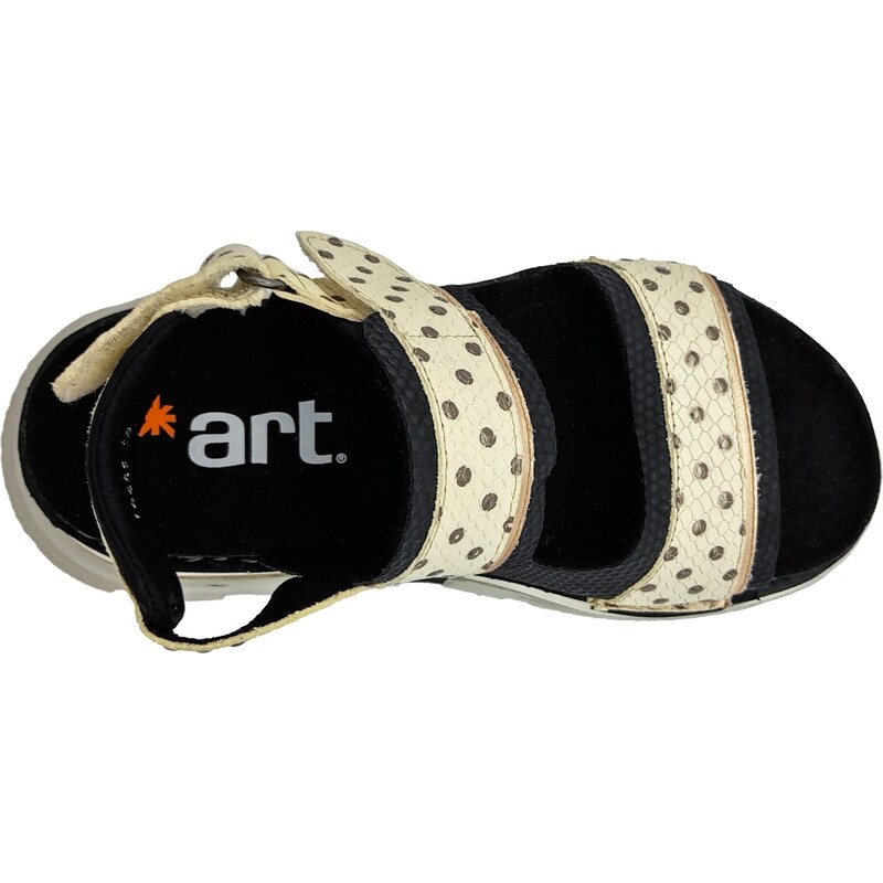Dámské kožené sandále 1645S ART béžové