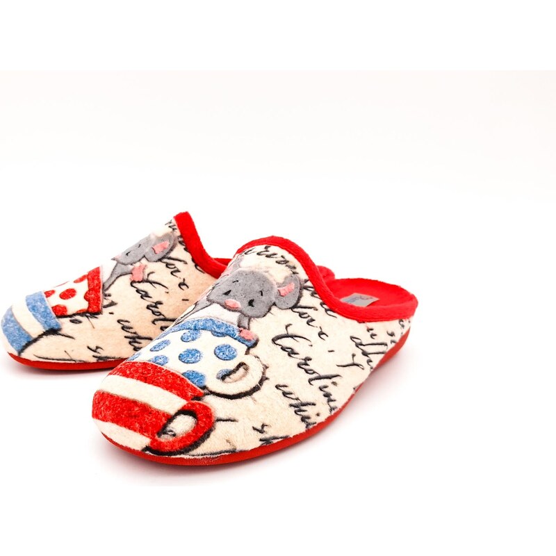 Dámské pantofle IE5352066 SHOESY béžové 90118467