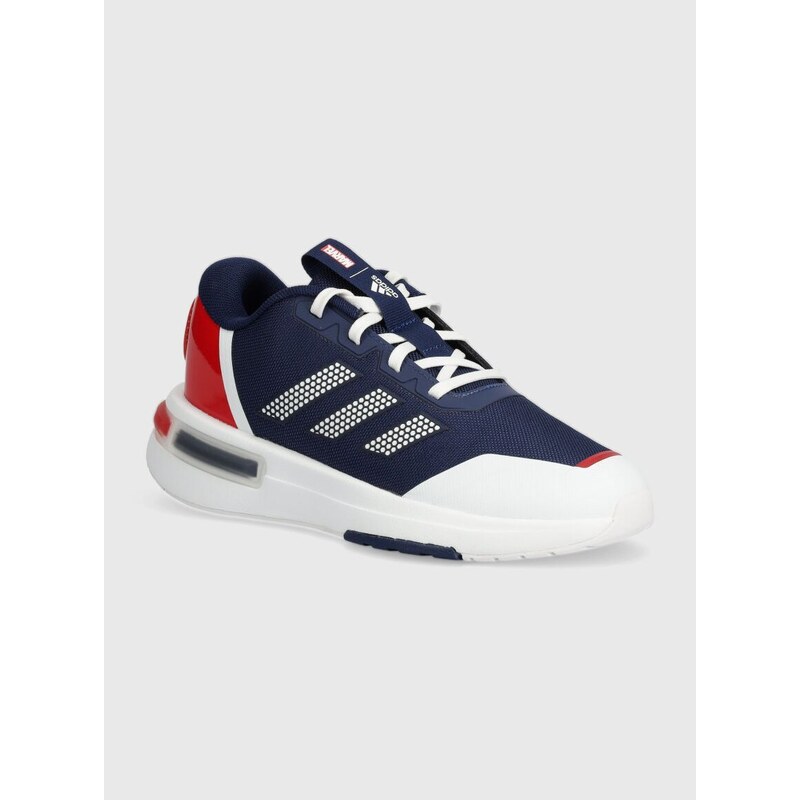 Dětské sneakers boty adidas MARVEL CAP Racer K tmavomodrá barva