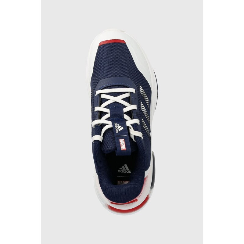 Dětské sneakers boty adidas MARVEL CAP Racer K tmavomodrá barva