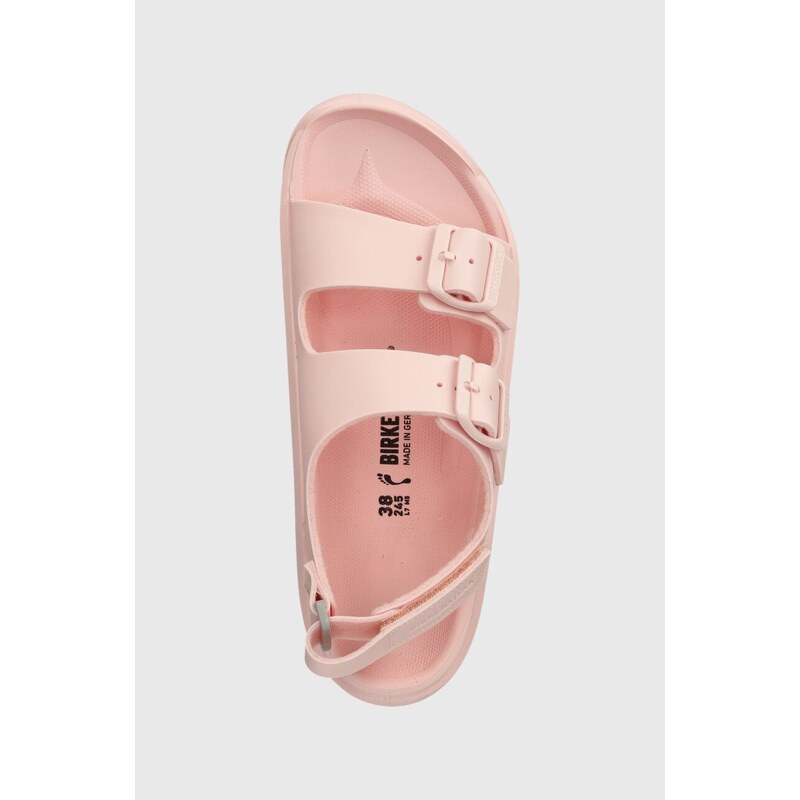 Dětské sandály Birkenstock Mogami AS Kids BF Icy růžová barva