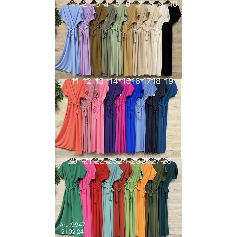 Dlouhé šaty Suzie- vyber si z 28 barev