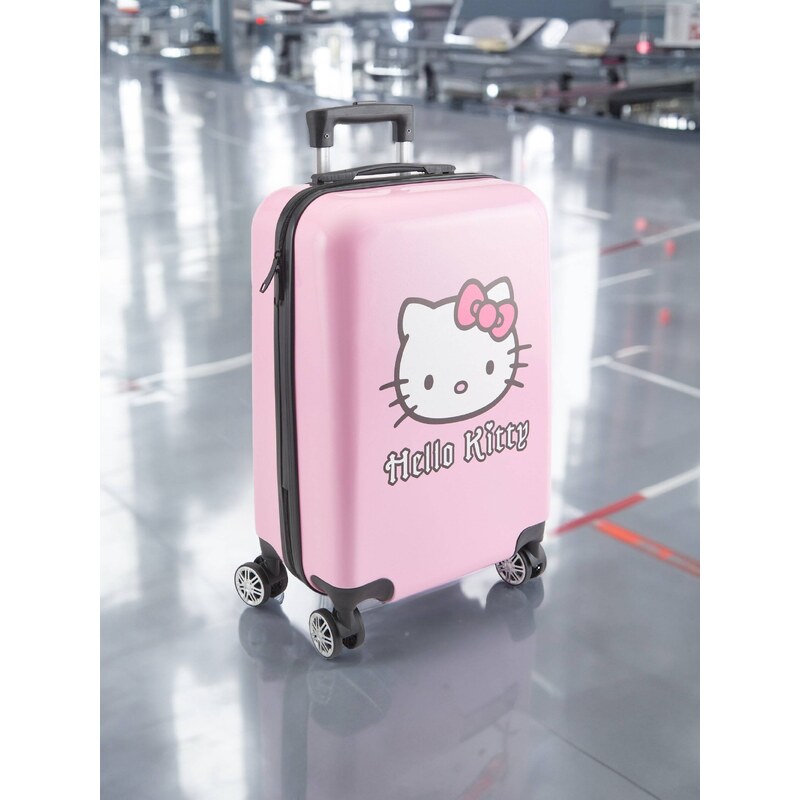 Sinsay - Kufr Hello Kitty - pastelová růžová
