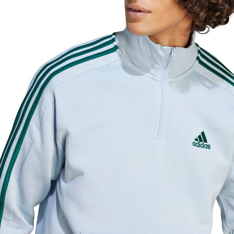 Mikina adidas Essentials Fleece s třemi pruhy 1/4-Zip M IJ8909