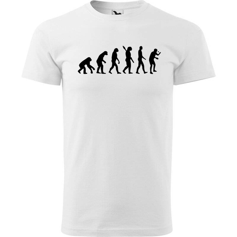 Fenomeno Pánské tričko - Evoluce ping pong - bílé