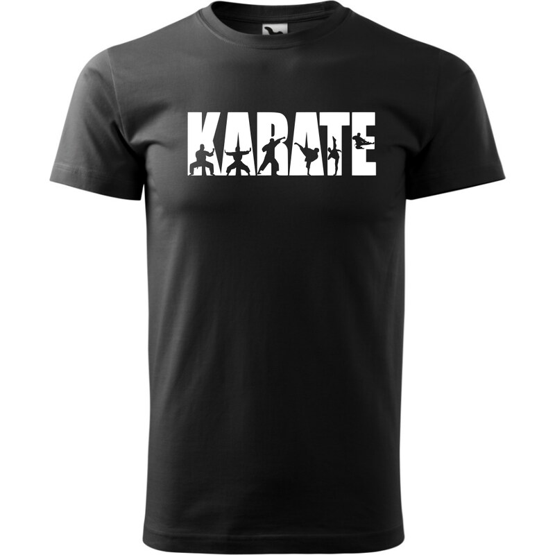 Fenomeno Pánské tričko - Karate - černé