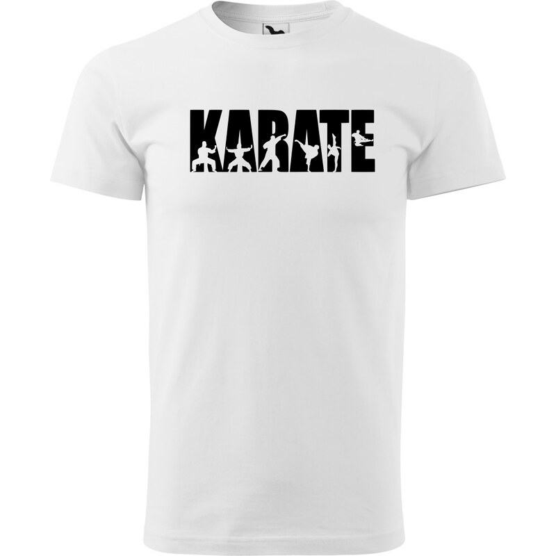 Fenomeno Pánské tričko - Karate - bílé